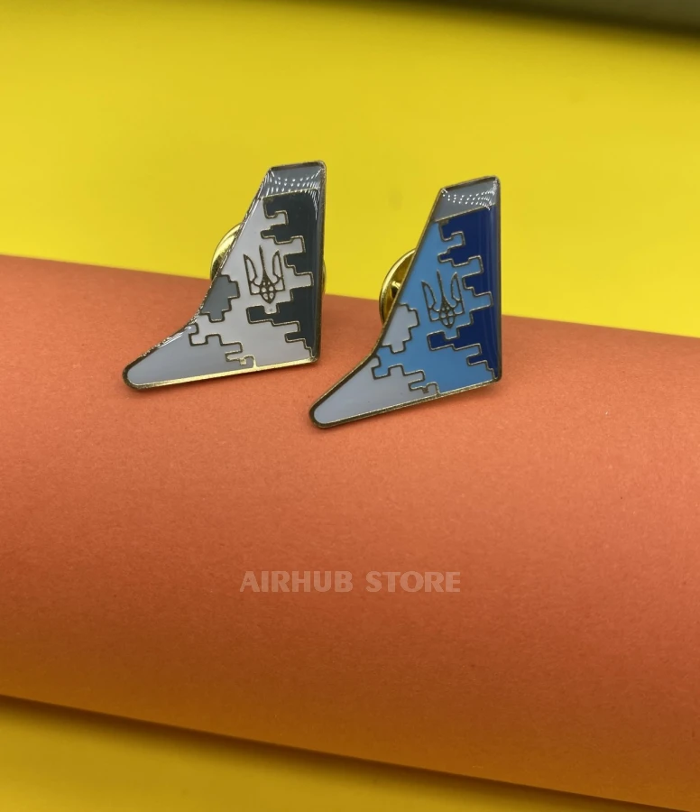 Pin Aircraft Tail Fin Ukrainian Air Force