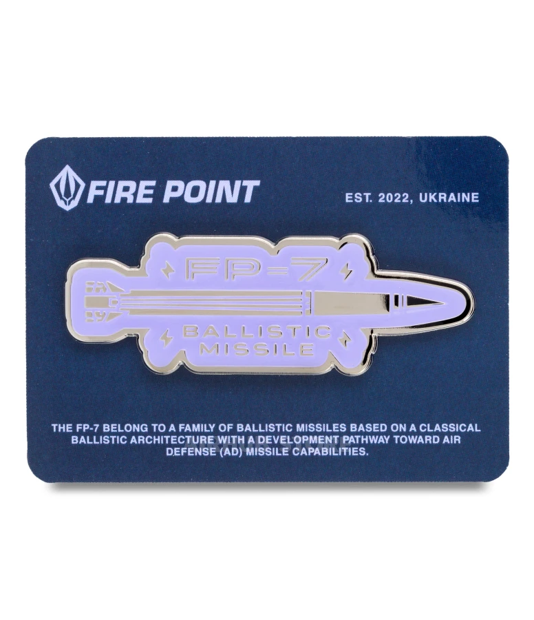 FP-7 Ballistic Missile Pin