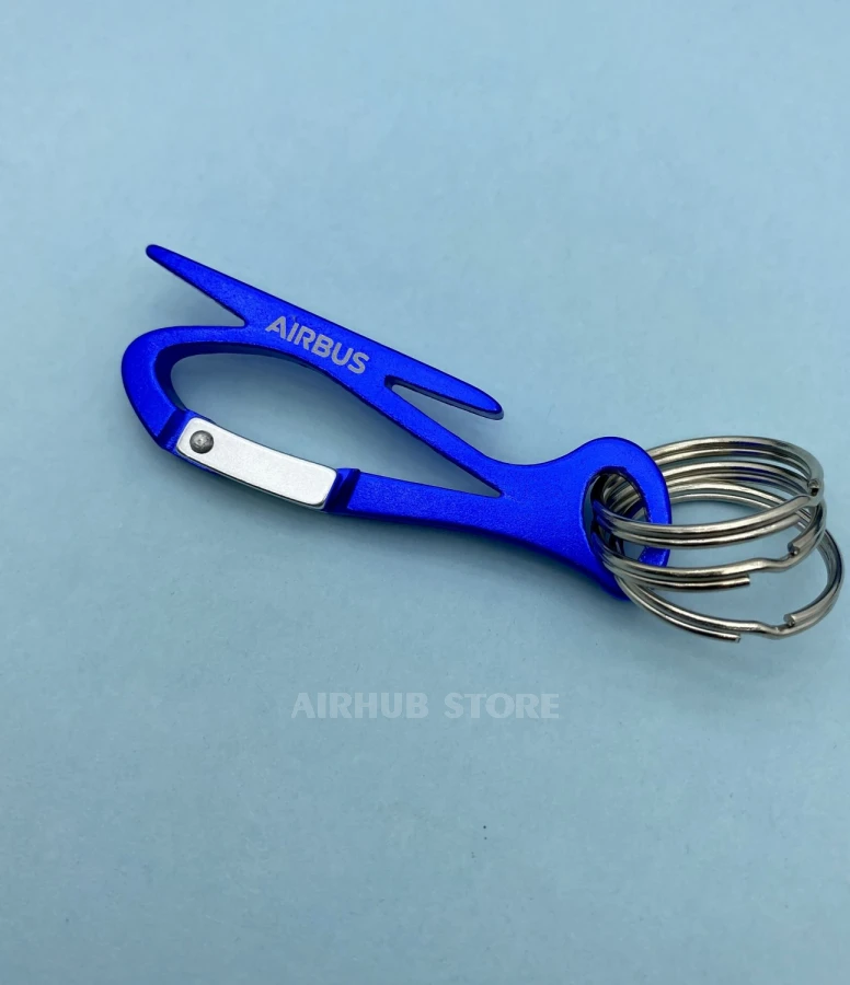 Airbus helicopter carabiner Keychain