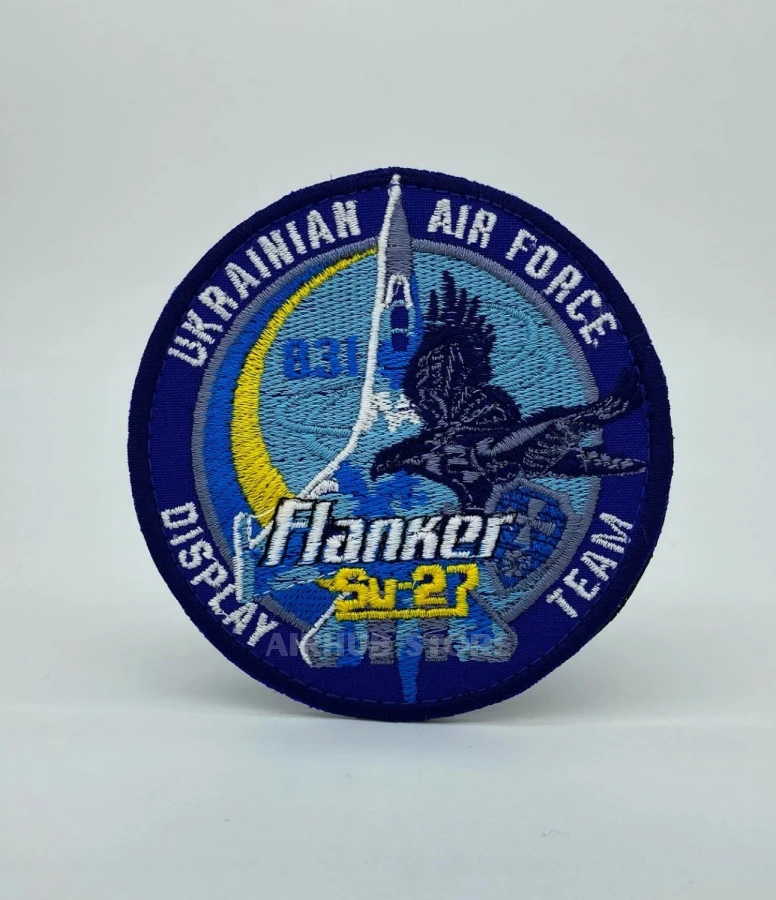 Нашивка Су-27 Фланкер Display Team Ukrainian Air Force