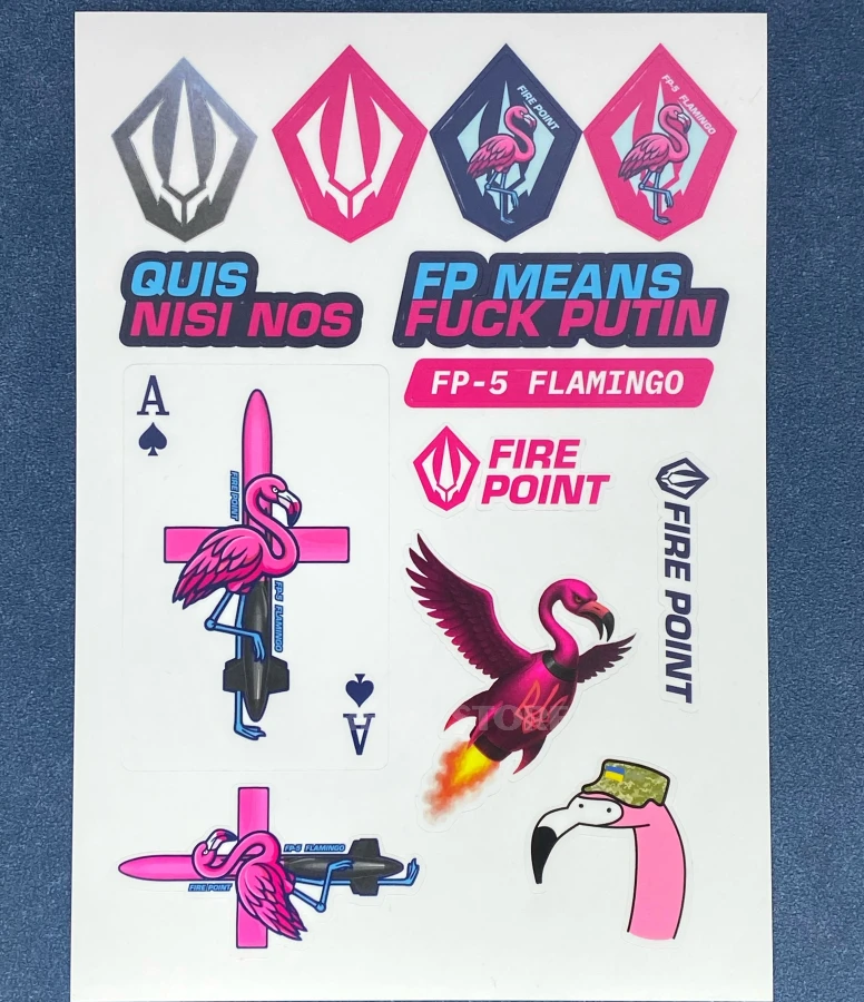 Fire Point Sticker Pack logo and FP-5