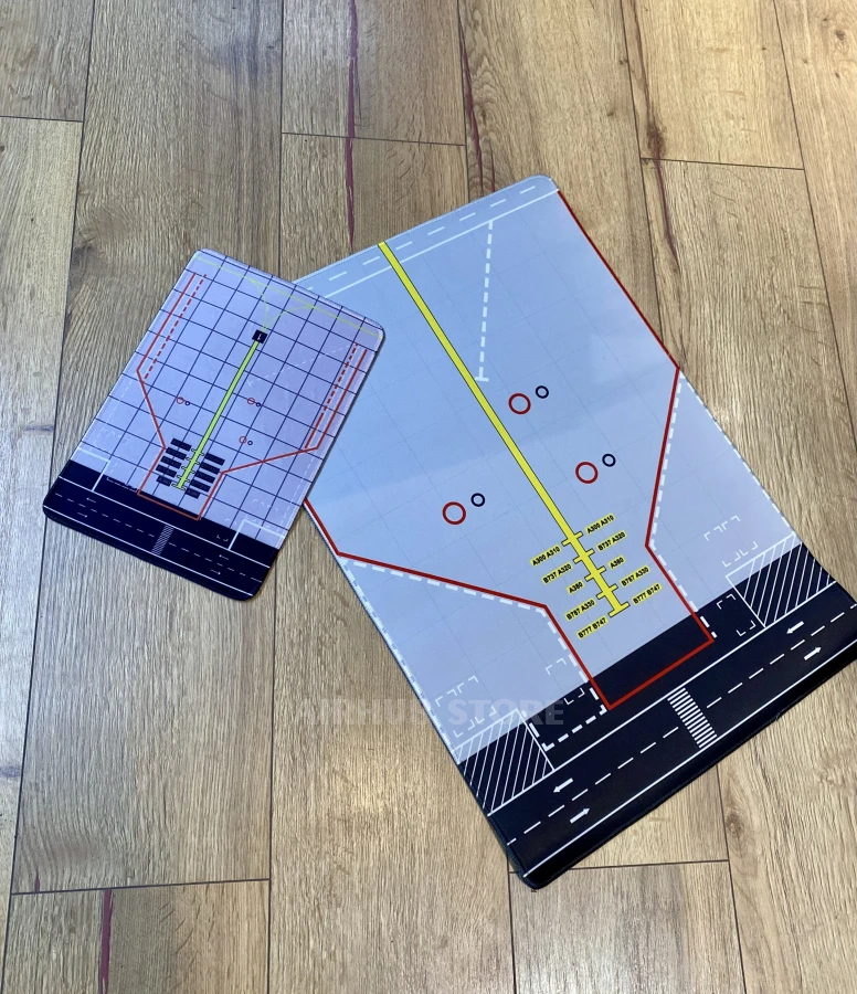 Airport apron mouse pad