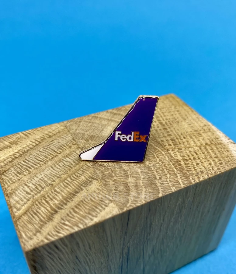 Pin Aircraft Tail Fin FedEx