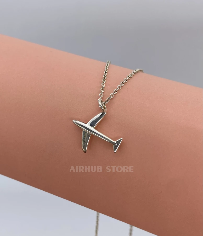 Swallow plane Pendant