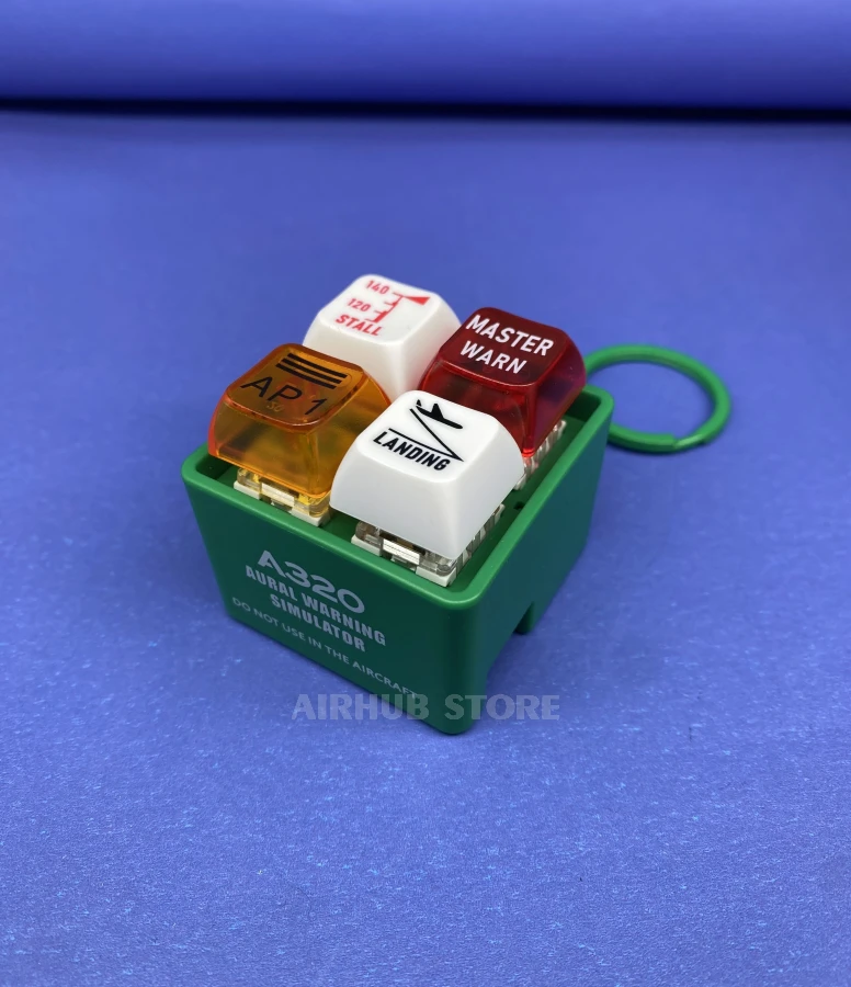 Airbus 320 Aural Warning Simulator Keychain