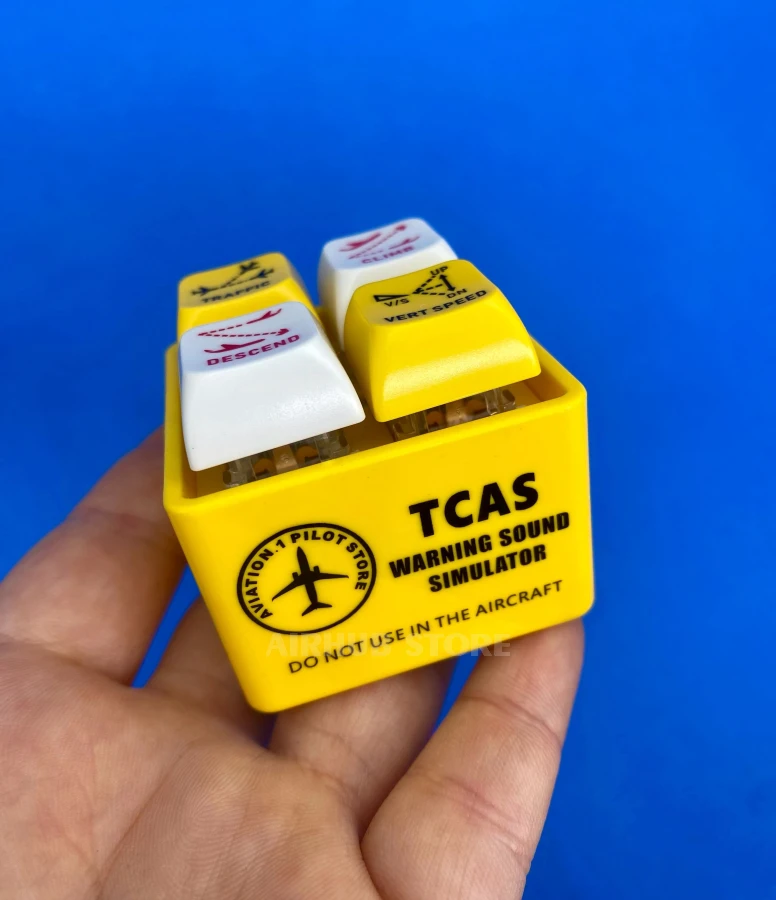 TCAS Warning Sound Simulator Keychain