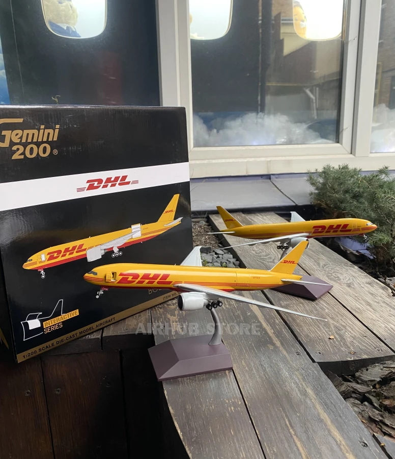 Aircraft Model Boeing 777F DHL N774CK Interactive 1:200