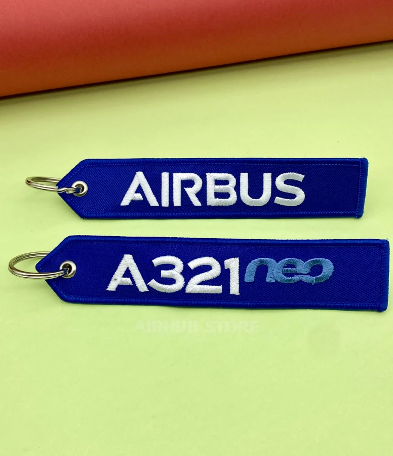Airbus A321 neo Keychain