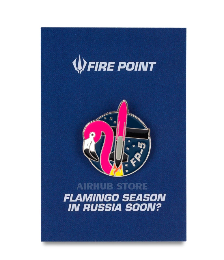 FP-5 Flamingo Season Pin
