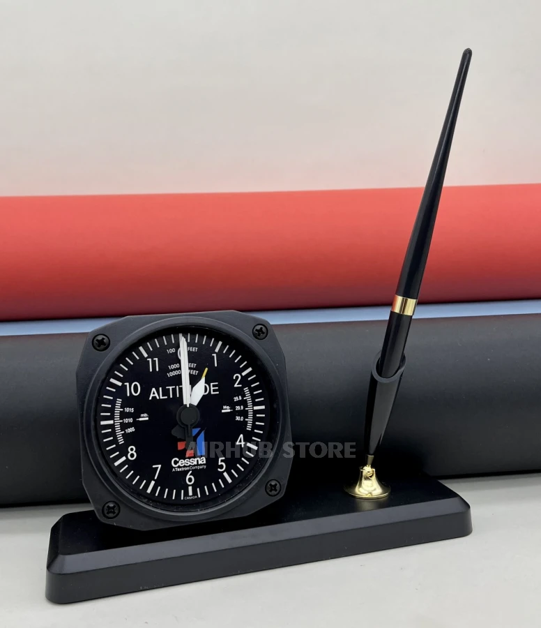 Cessna Altimeter Desk Pen Set