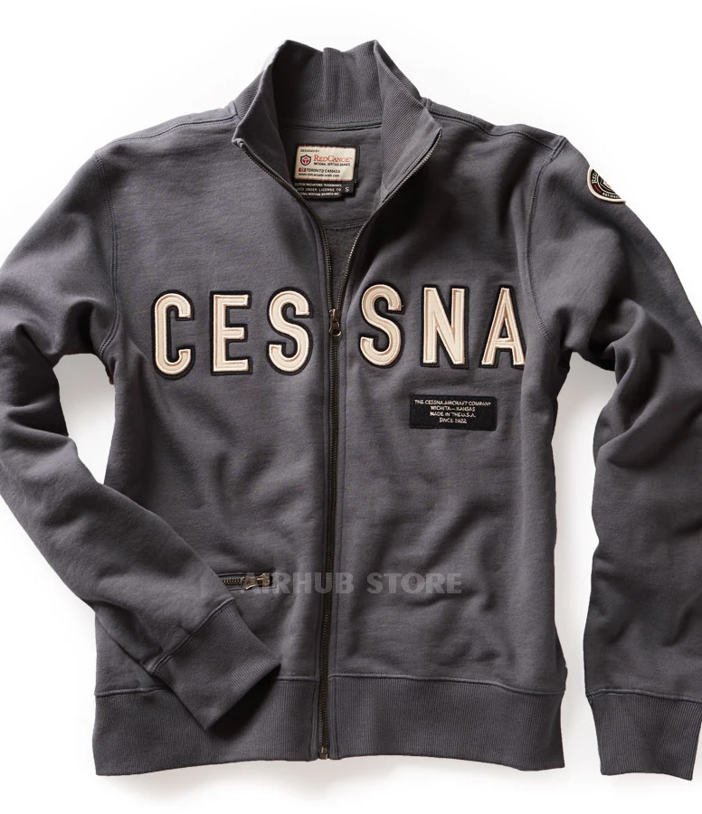 Cessna Zip sweatshirt by Red Canoe