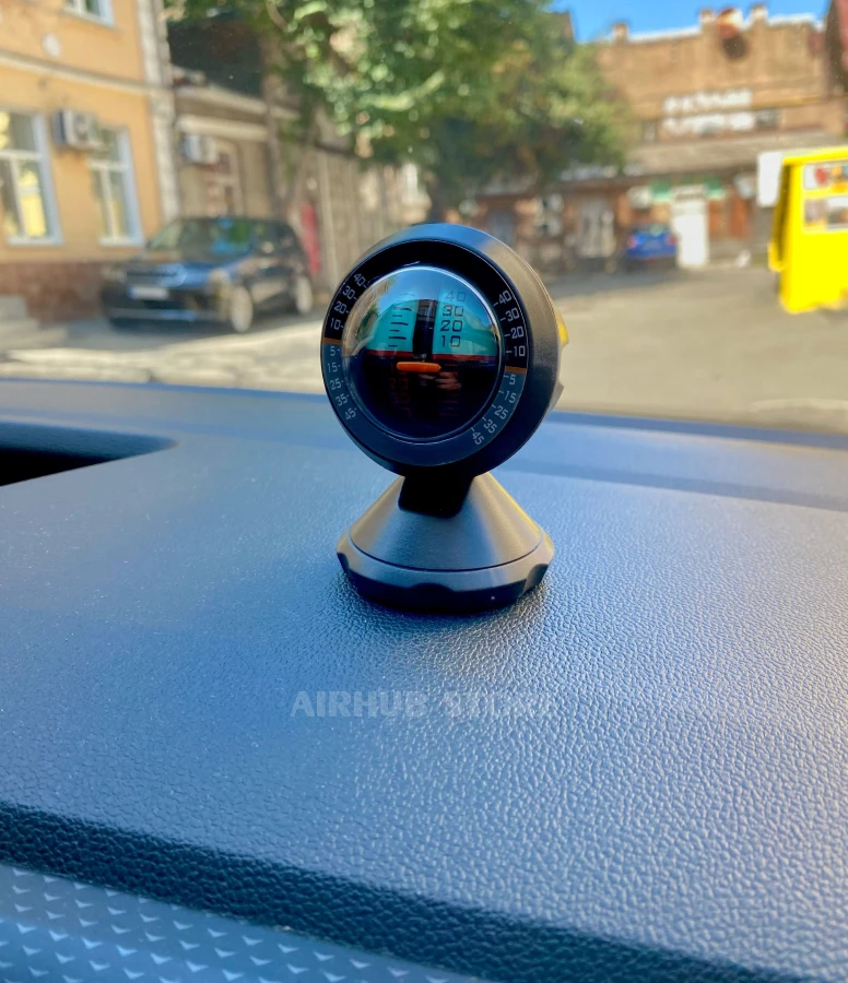Attitude indicator for car