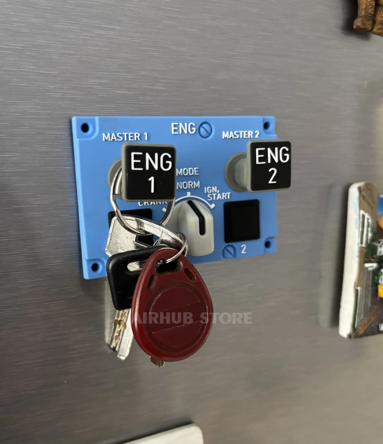Magnet key holder Engine Start Panel