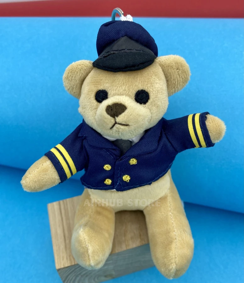 Bear Pilot Keychain-Toy