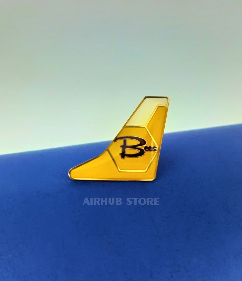 Pin Aircraft Tail Fin Bees Airline