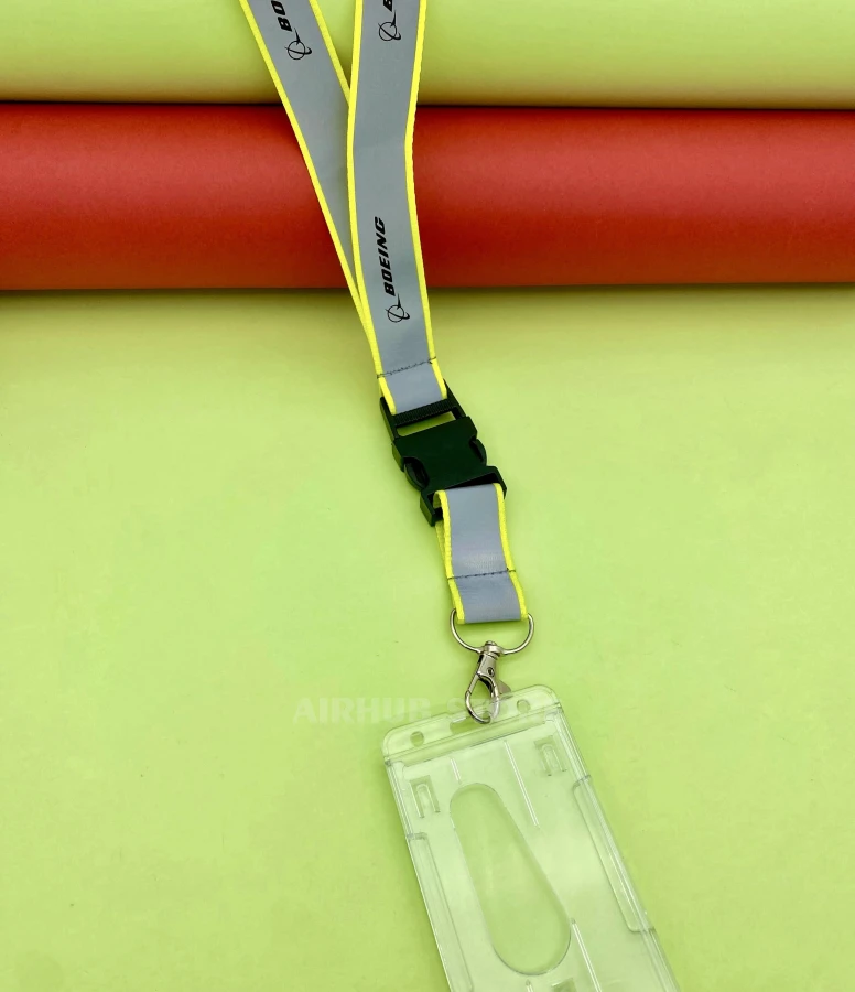 Boeing reflective Lanyard
