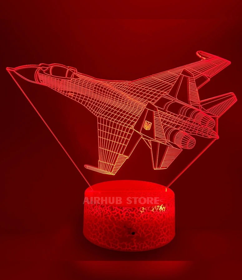 SU-27 Flanker night light