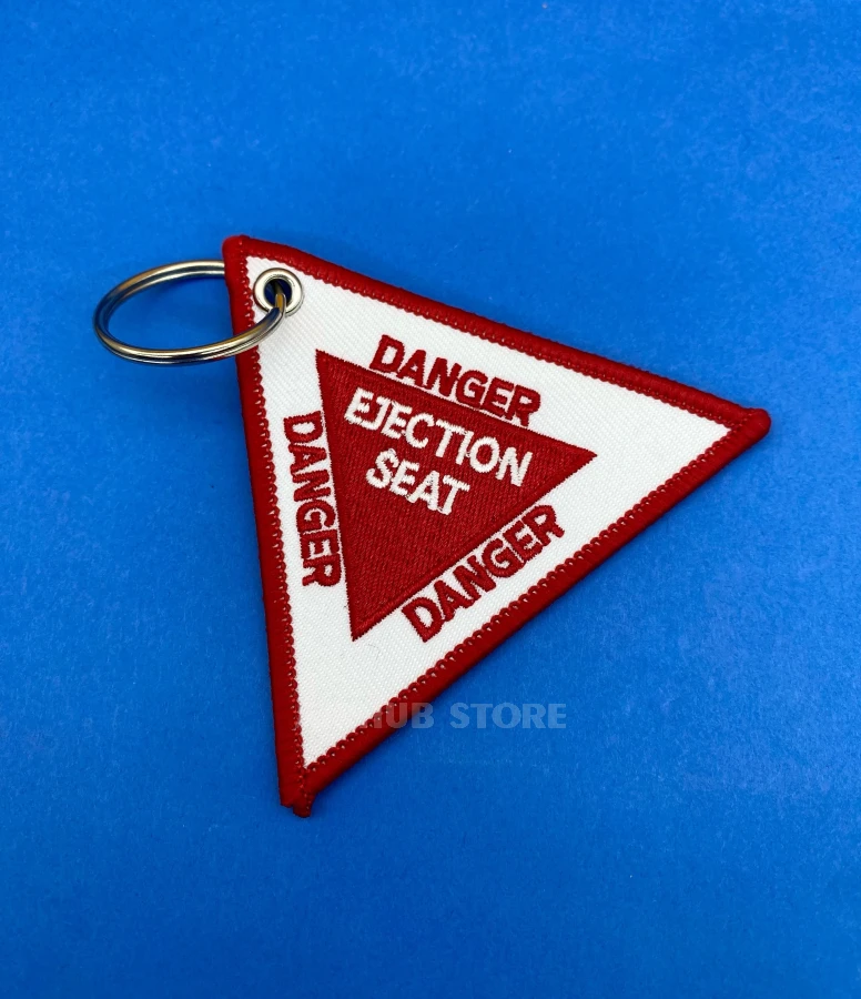 Danger Ejection Seat Keychain