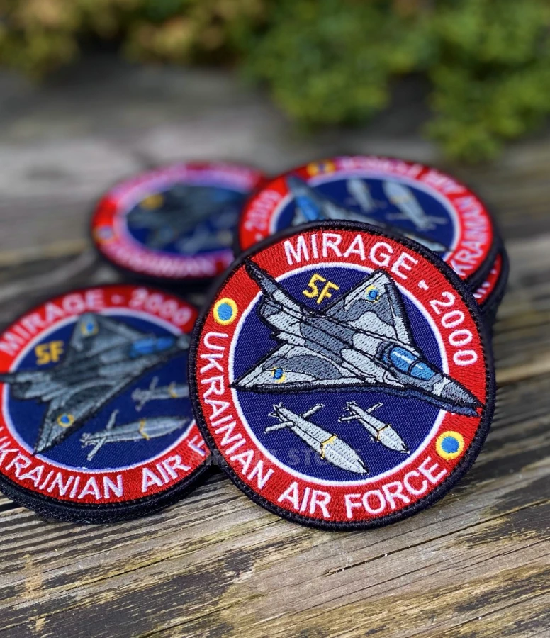 Mirage 2000 F5 Ukrainian Air Force Patch