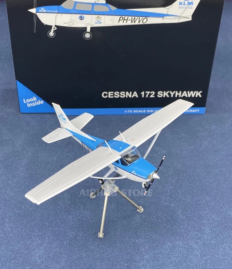 Cessna 172 Skyhawk KLM Aeroclub 1:72 Scale Model