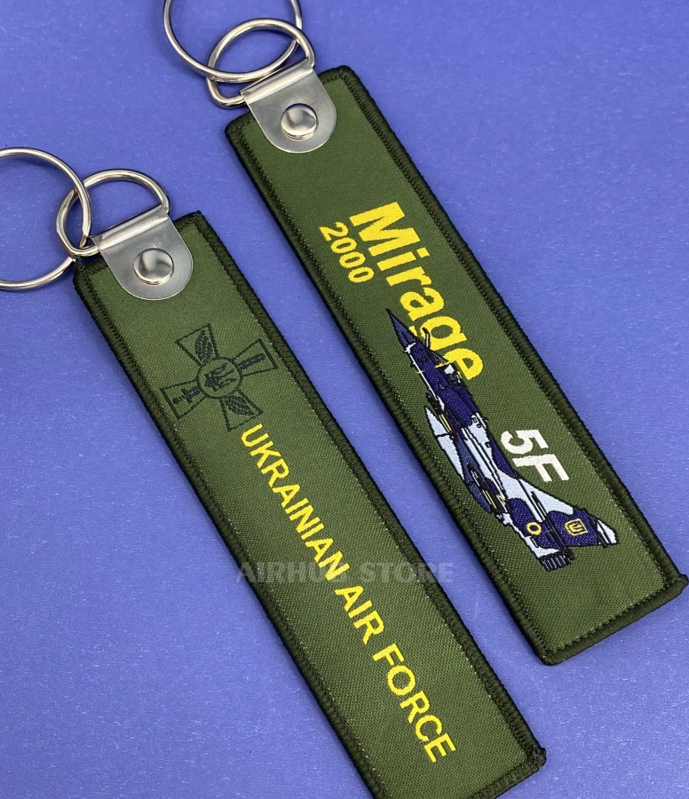 Ukrainian Air Force Mirage 2000 Keychain